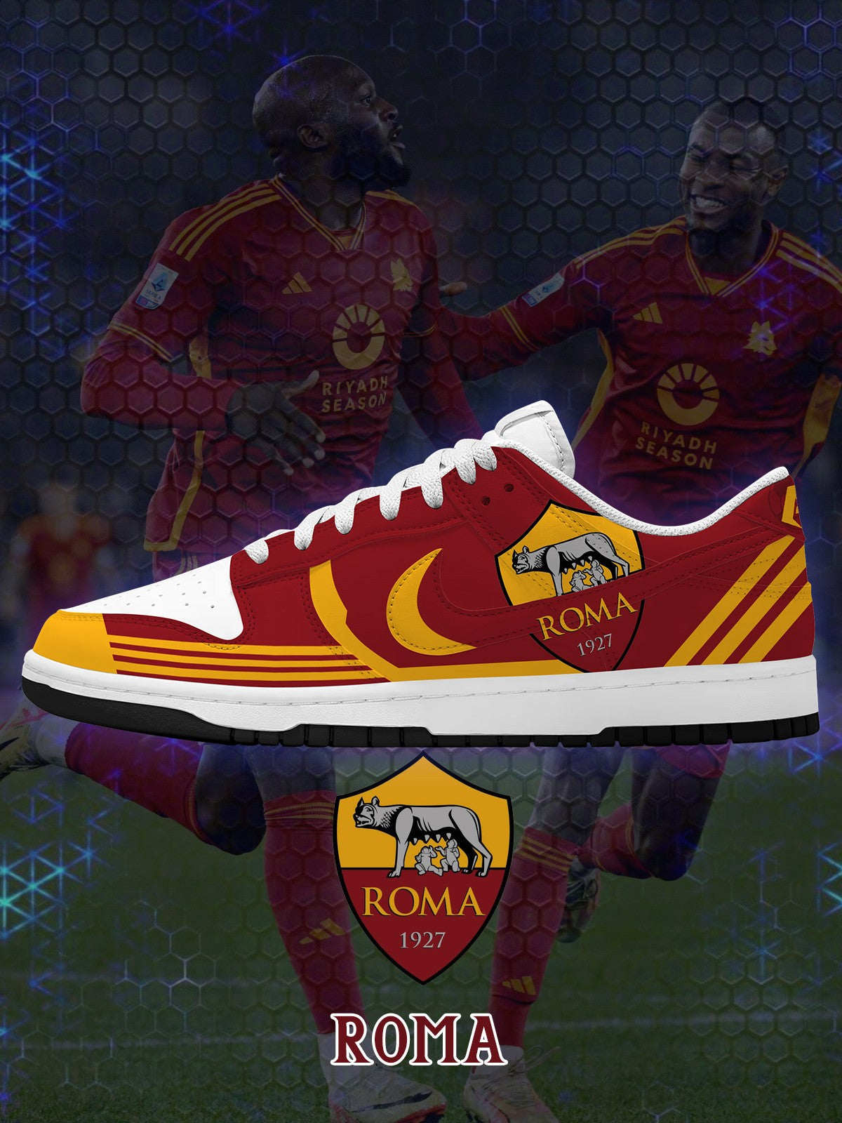 Roma V.1 Custom Court-Low Sneakers
