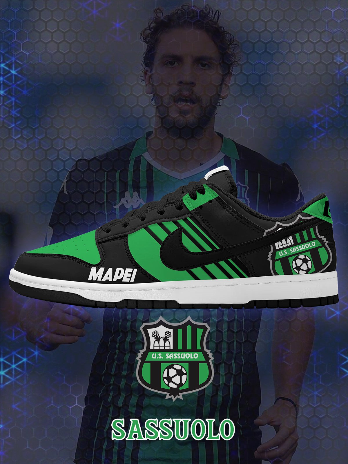 Sassuolo V.1 Custom Court-Low Sneakers