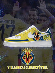 VillarrealV.1 Custom Sneakers