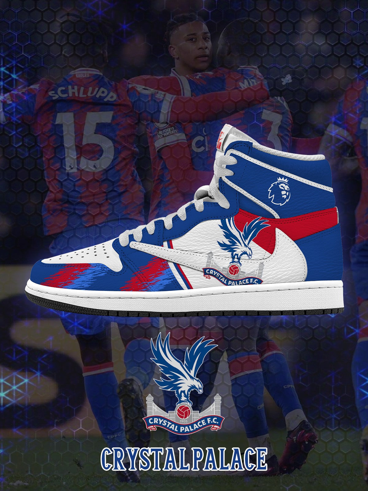 Crystal Palace V.1 Custom TS High Sneakers