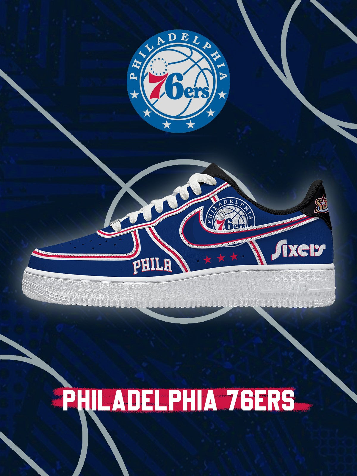 Philadelphia Basketball V.3 Custom Sneakers