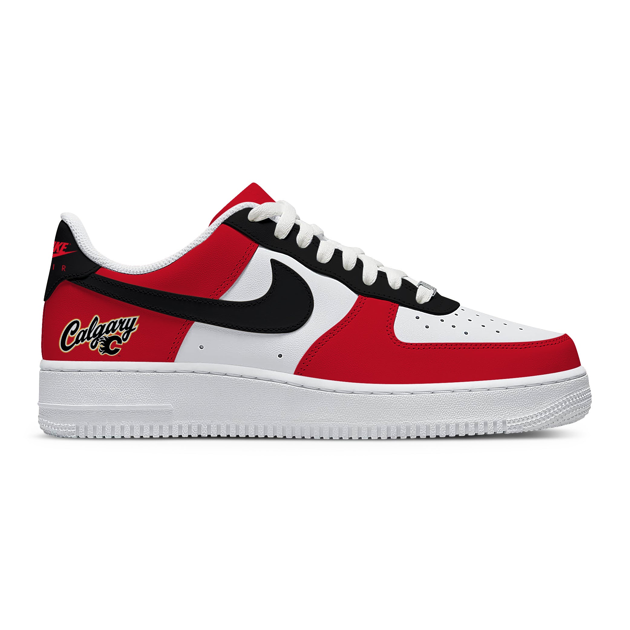 Calgary Hockey Custom Sneakers