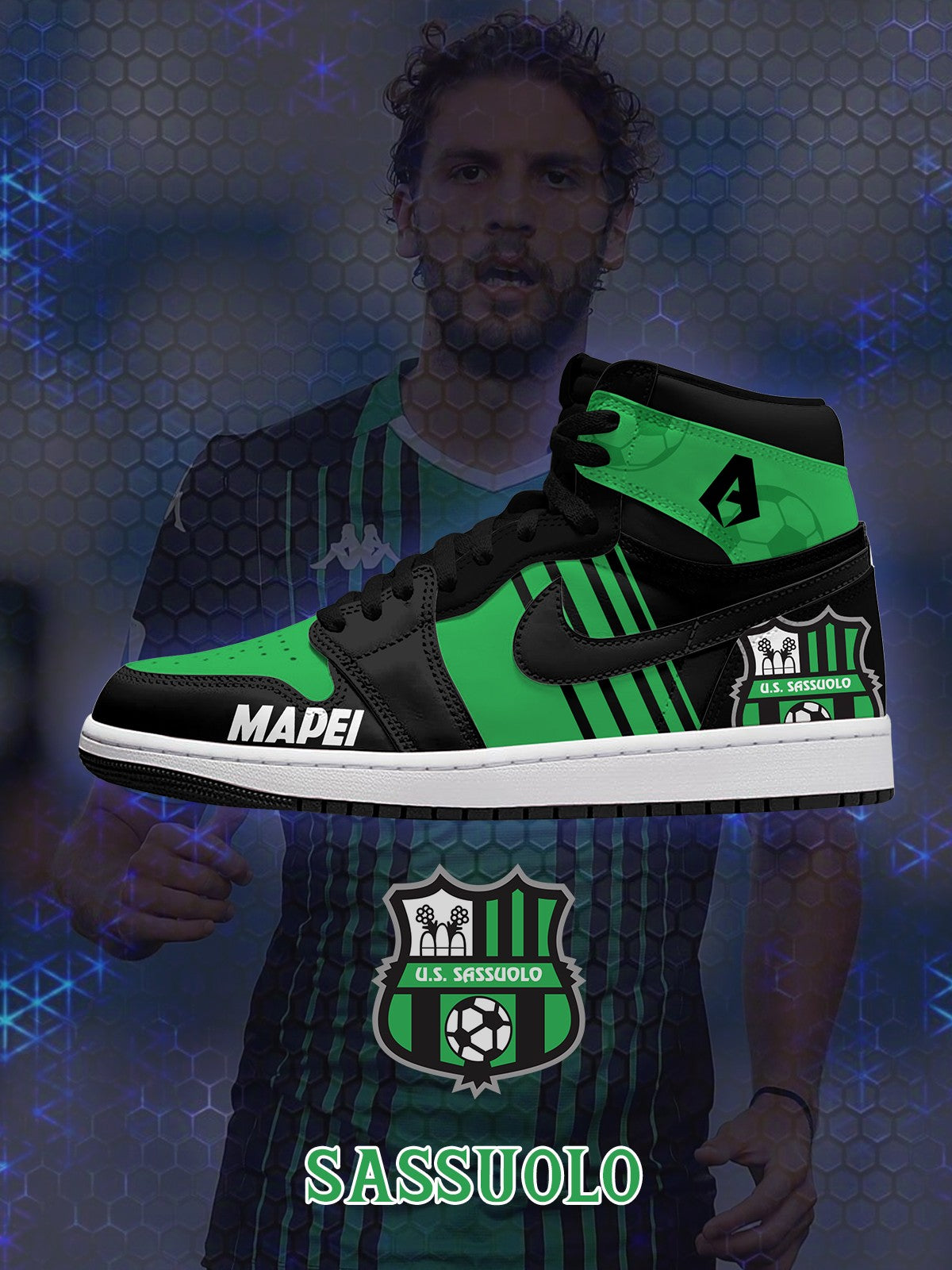Sassuolo V.1 Custom High-Top Sneakers
