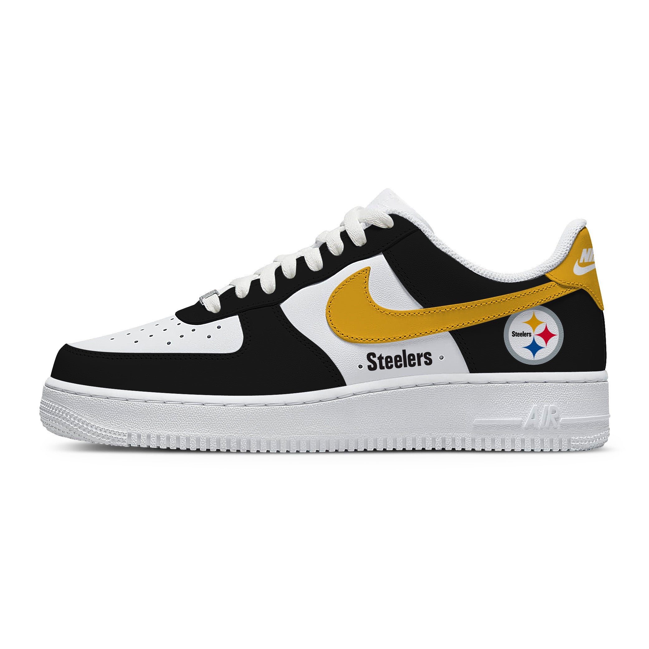 Pittsburgh Football Custom Sneakers