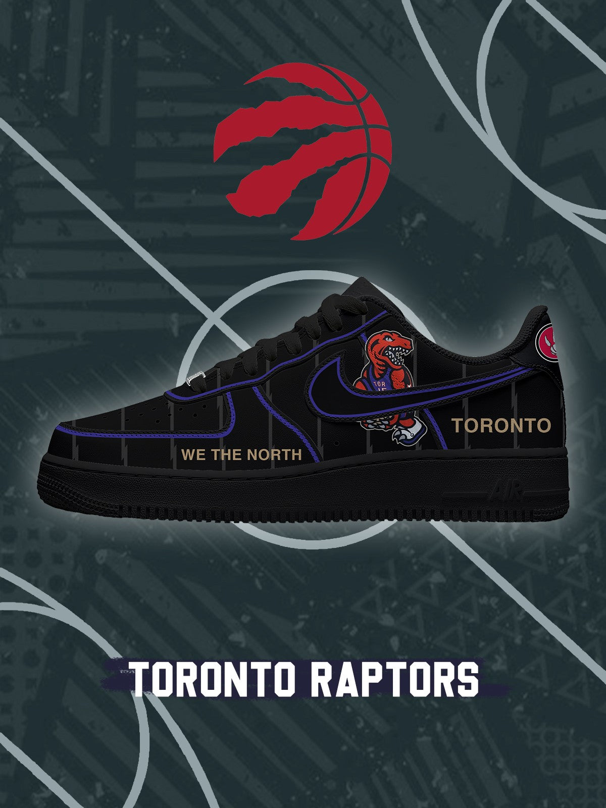 Toronto Basketball V.2 Custom Sneakers