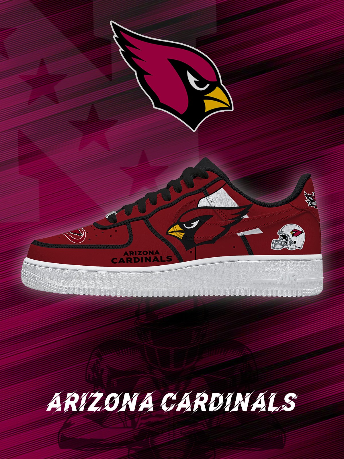 Arizona Football V.2 Custom Sneakers
