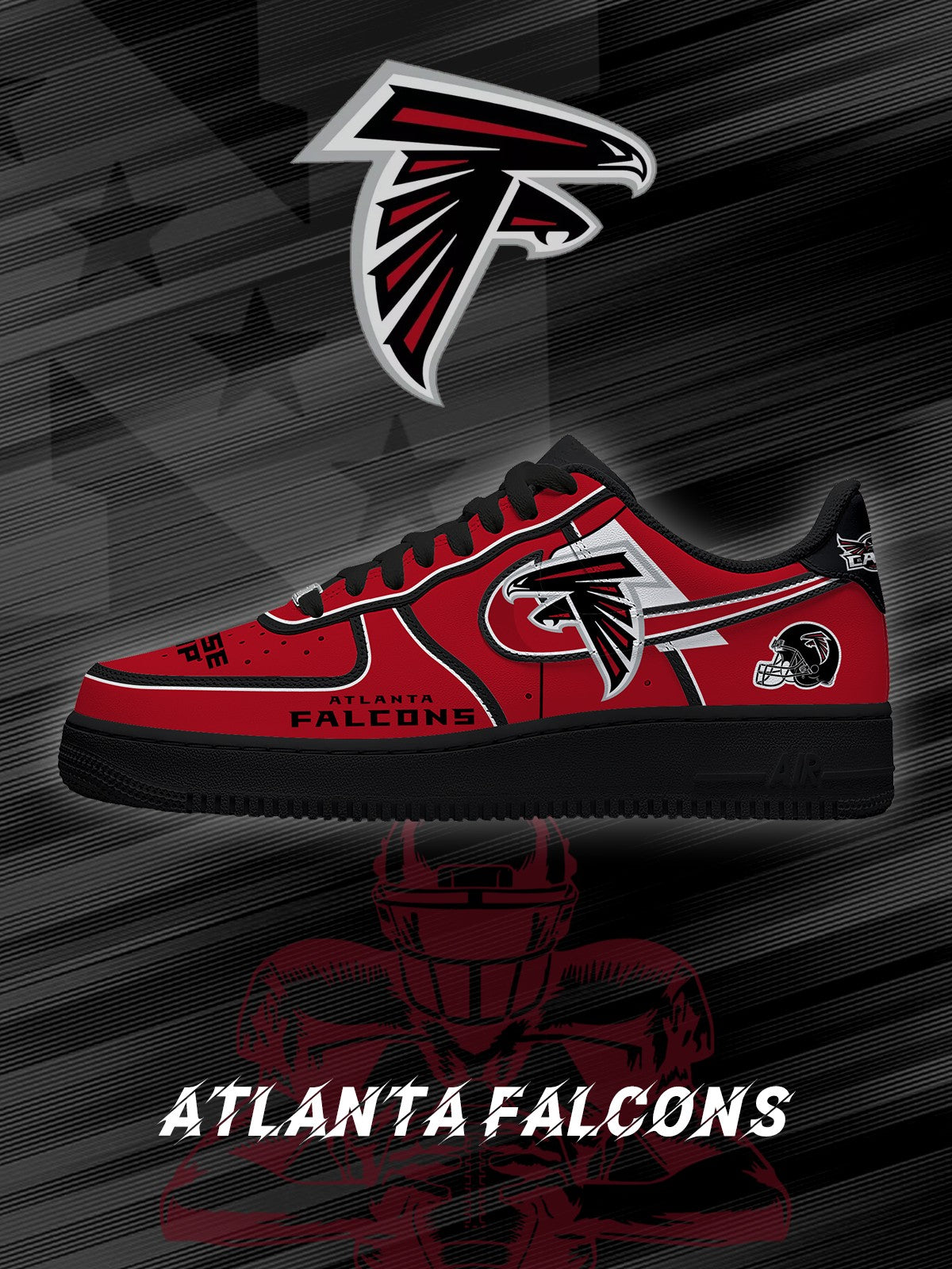 Atlanta Football V.2 Custom Sneakers