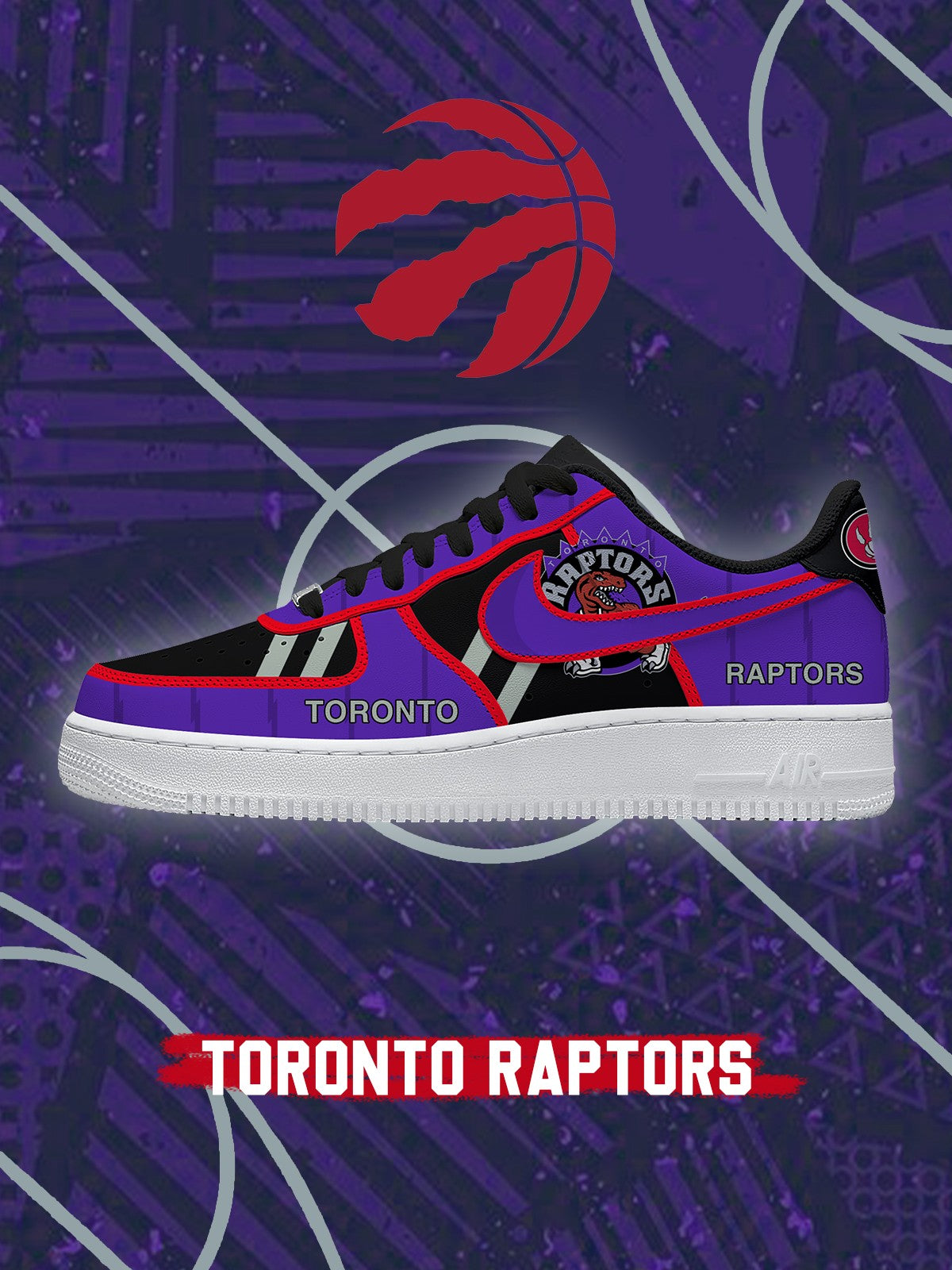 Toronto Basketball V.3 Custom Sneakers