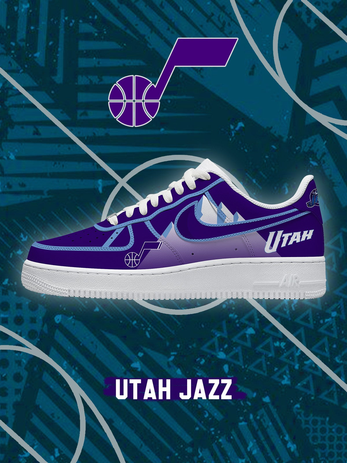 Utah Basketball V.2 Custom Sneakers