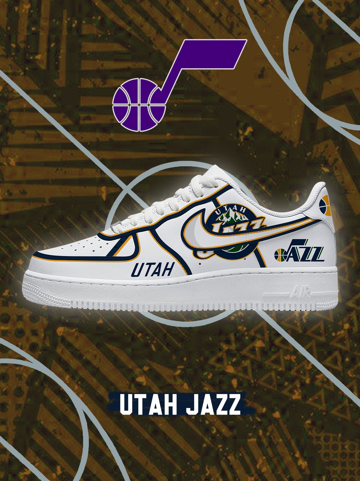 Utah Basketball V.4 Custom Sneakers