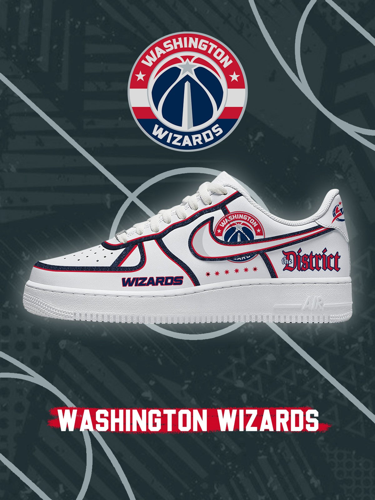 Washington Basketball V.2 Custom Sneakers