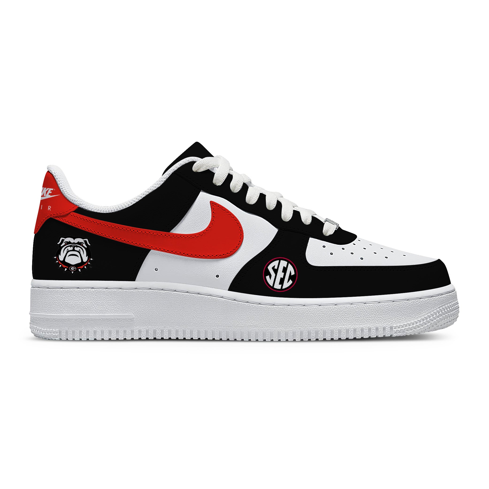 Georgia College Custom Sneakers