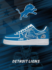 Detroit Football V.2 Custom Sneakers