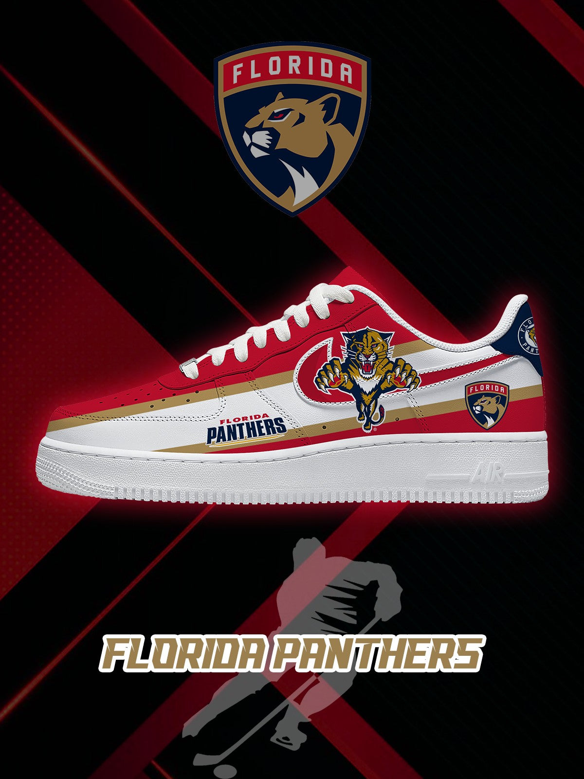 Florida Hockey V.2 Custom Sneakers