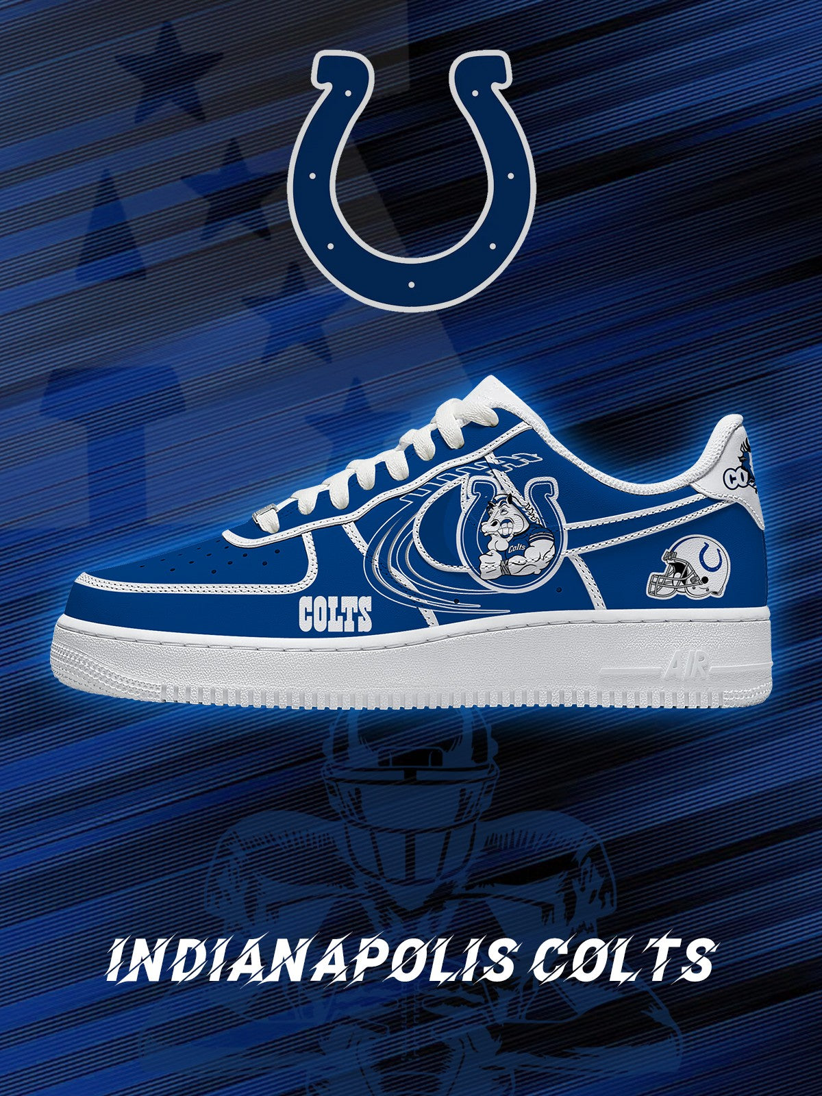 Indianapolis Football V.2 Custom Sneakers